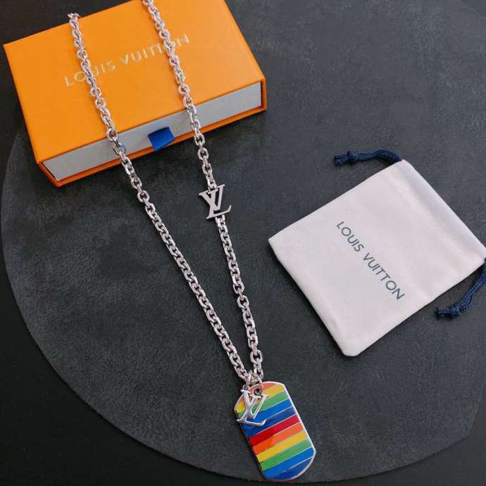 Picture of LV Necklace _SKULVnecklace02cly16712205